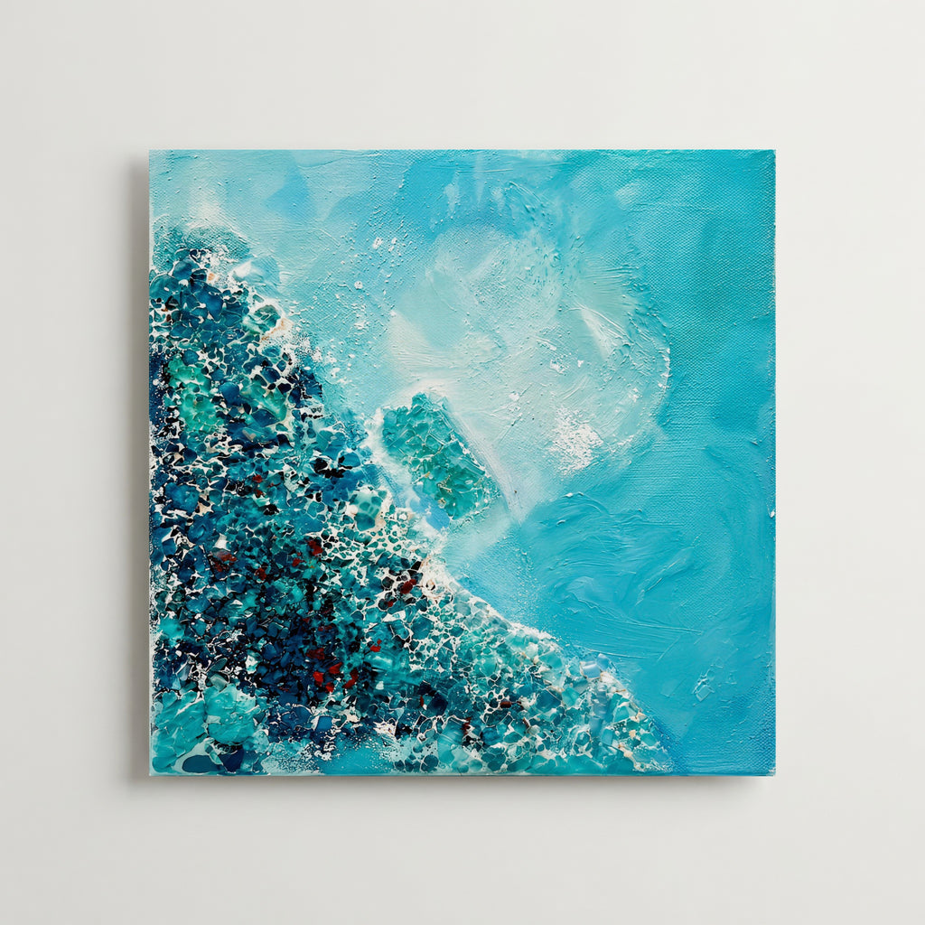 Sonia Tondkar Turkos Strand Poster – produktbild
