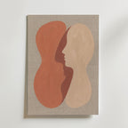 Abstract Kiss Poster – utan passepartout
