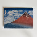Katsushika Hokusai Fine Wind Clear Morning 1831 Poster – utan passepartout