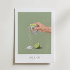 Salted Lime Ritual Poster – utan passepartout