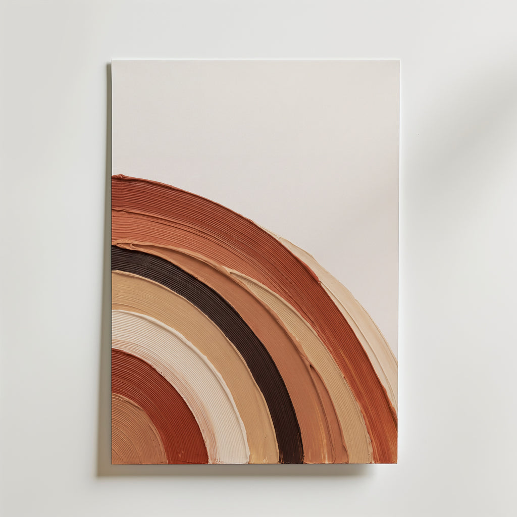 Terracotta Dune Poster – utan passepartout