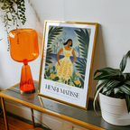 Mockup av Polynésie, le ciel Matisse affisch på vägg – köp enkelt hos Bozetto i hög kvalitet