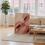 Blush Strokes Poster – i rum 1