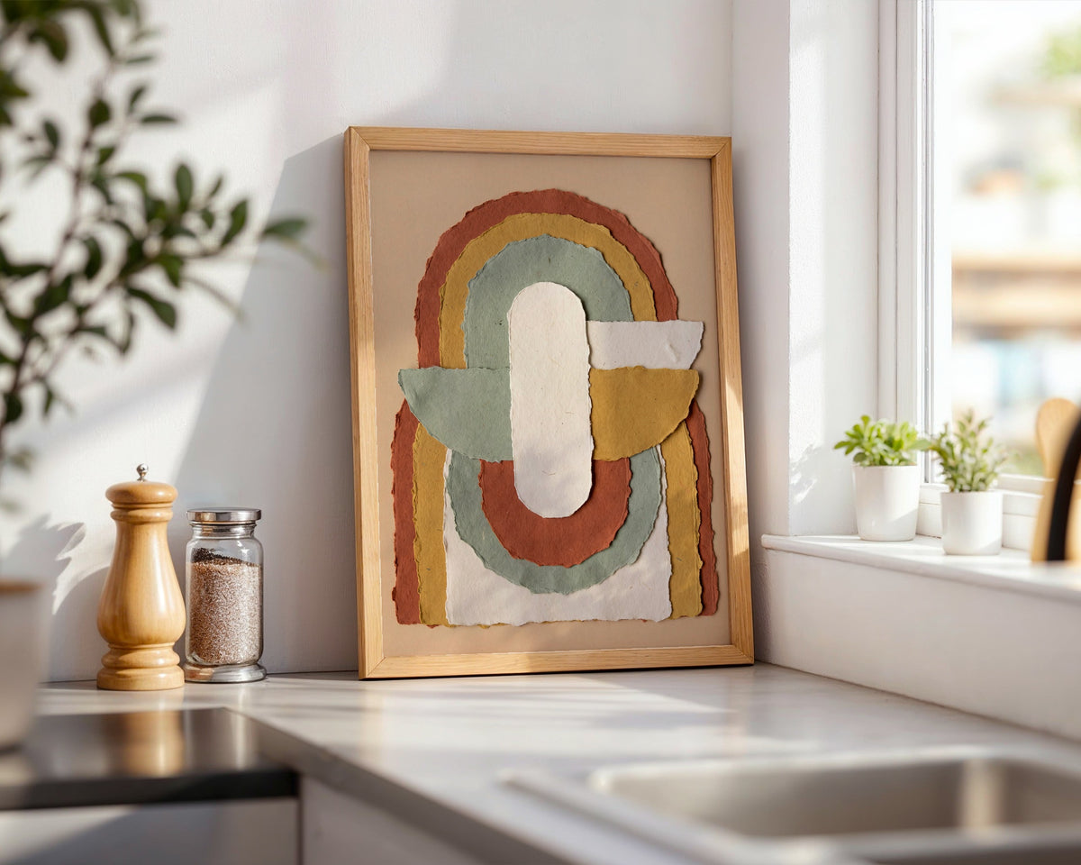 Paper Arches Poster – i rum 1