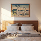 Katsushika Hokusai Fujimigahara in Owari Province 1831 Poster – i rum 2