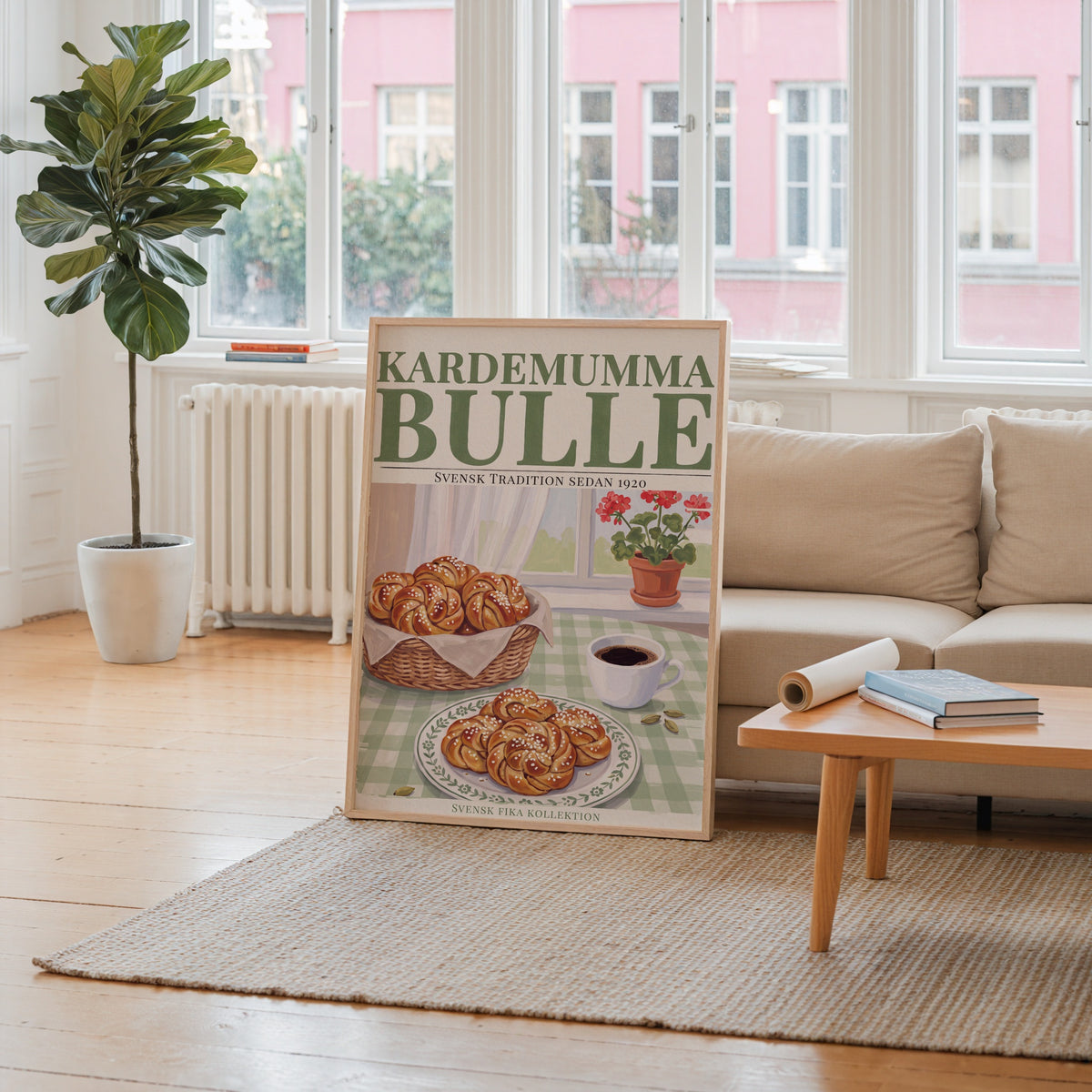 Kardemummabulle Poster – i rum 4