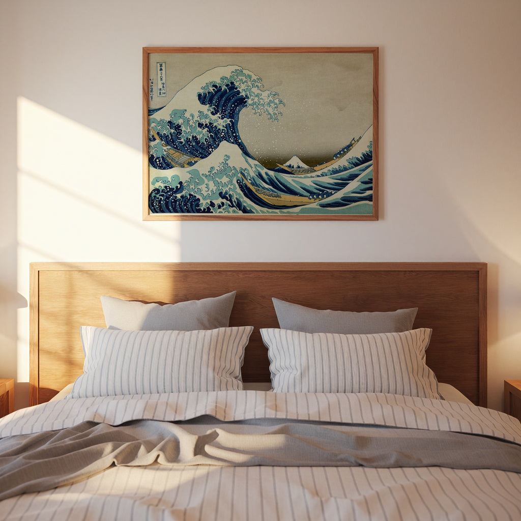 Katsushika Hokusai The Great Wave off Kanagawa 1831 Poster – i rum 4