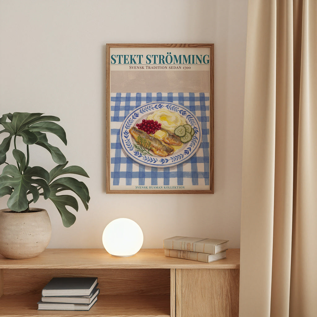 Stekt strömming Poster – i rum 4