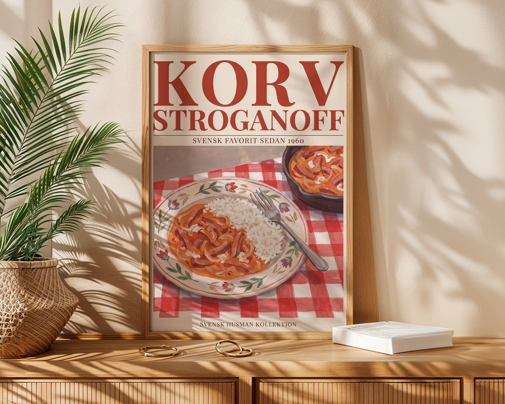 Korv Stroganoff Poster – i rum 5