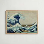 Katsushika Hokusai The Great Wave off Kanagawa 1831 Poster – ekram
