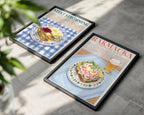 Räkmacka Poster – två posters i rum 2