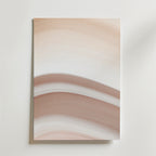 Abstract White – stilfullt konsttryck från Bozetto, tryckt på matt finpapper i hög tryckkvalitet