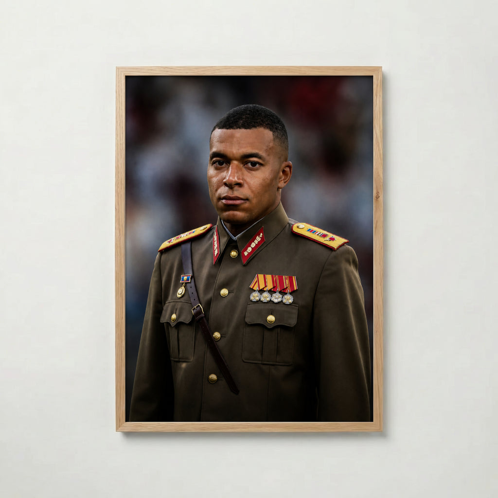 Plakat Dyktator Mbappé
