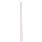 Świece stołowe Kość słoniowa 30 cm 10 szt. – Długi czas palenia