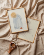 Morning Arch Poster – två posters i rum 2