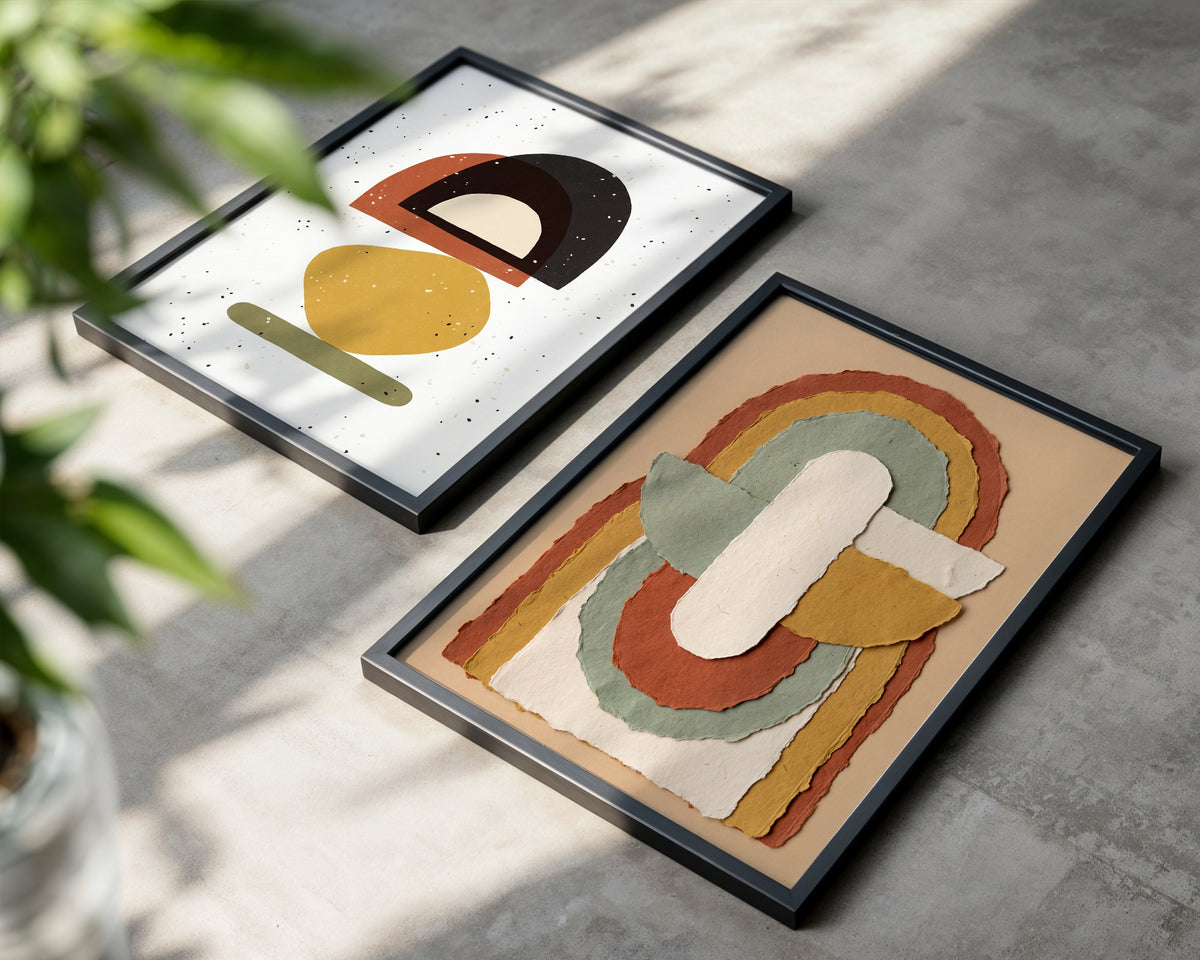 Paper Arches Poster – två posters i rum 2