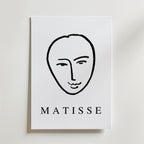 Minimal Matisse – stilfullt konsttryck från Bozetto, tryckt på matt finpapper i hög tryckkvalitet