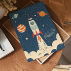 Space Adventure poster visad rakt fram – Bozetto affisch i hög tryckkvalitet i hög tryckkvalitet