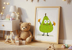 Happy Pear – affisch med snyggt motiv, köp enkelt hos Bozetto i flera storlekar i hög tryckkvalitet