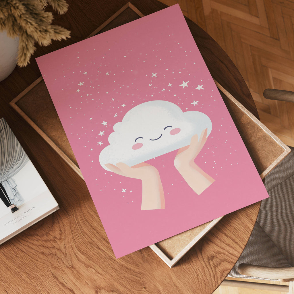 Dreamy Cloud – affisch med snyggt motiv, köp enkelt hos Bozetto i flera storlekar