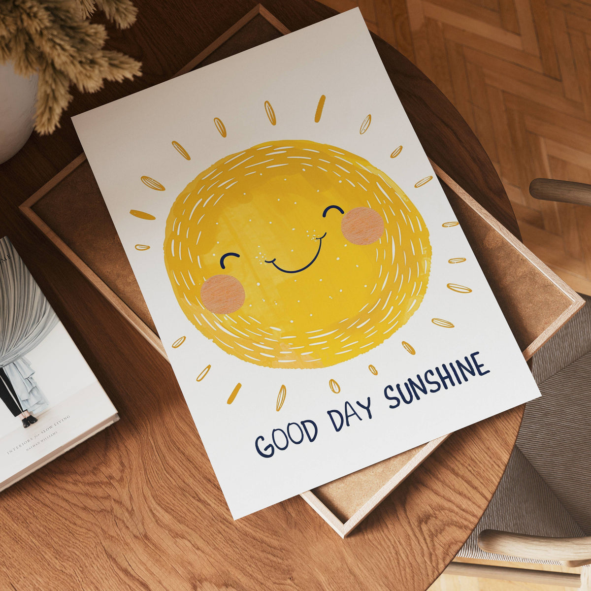 Good Day Sunshine poster visad rakt fram – Bozetto affisch i hög tryckkvalitet i hög tryckkvalitet