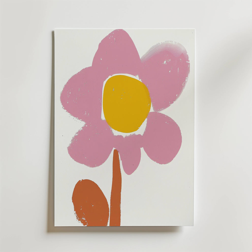 Sunny Bloom – stilfullt konsttryck från Bozetto, tryckt på matt finpapper i hög tryckkvalitet