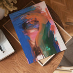 Abstract Fluent flow poster visad rakt fram – Bozetto affisch i hög tryckkvalitet