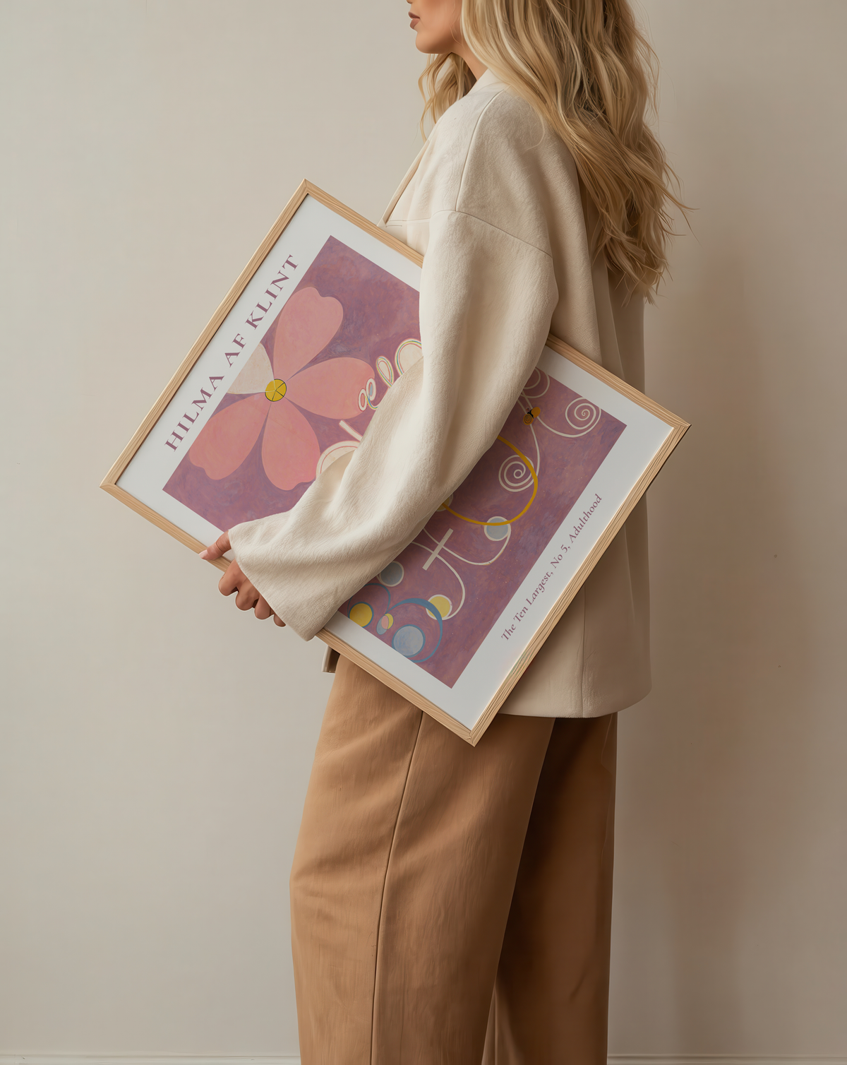 Hilma af Klint The Ten Largest – stilfullt konsttryck från Bozetto, tryckt på matt finpapper