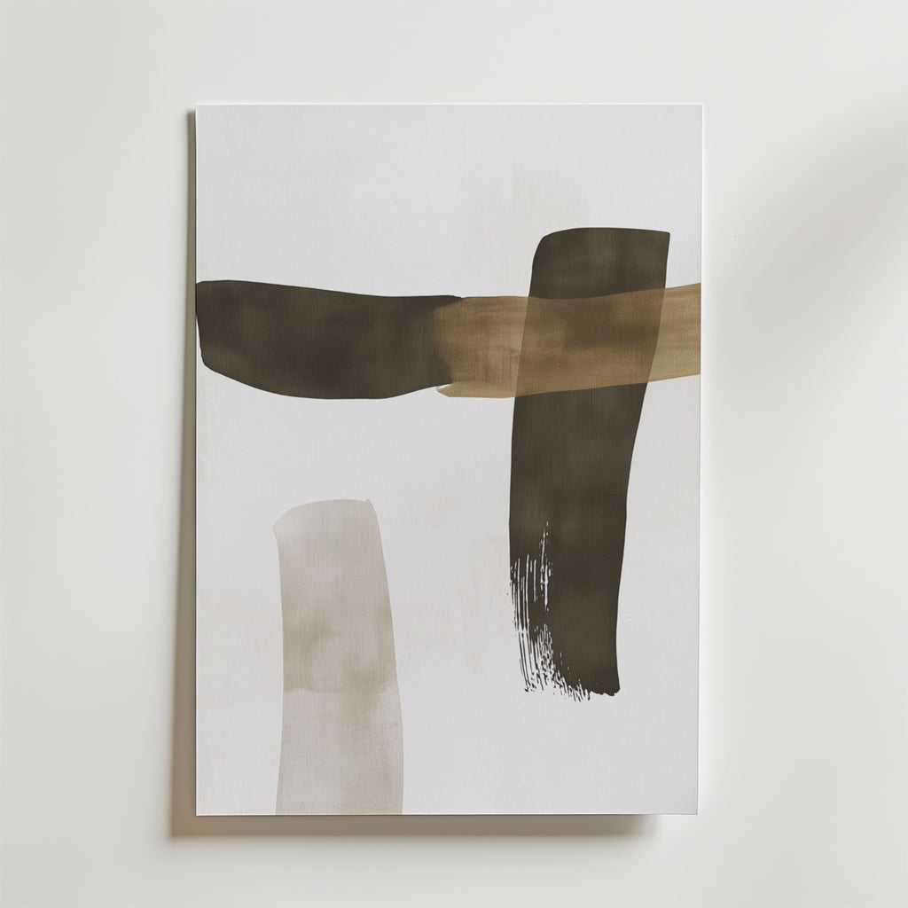 Bold Brushstrokes – stilfullt konsttryck från Bozetto, tryckt på matt finpapper i hög tryckkvalitet