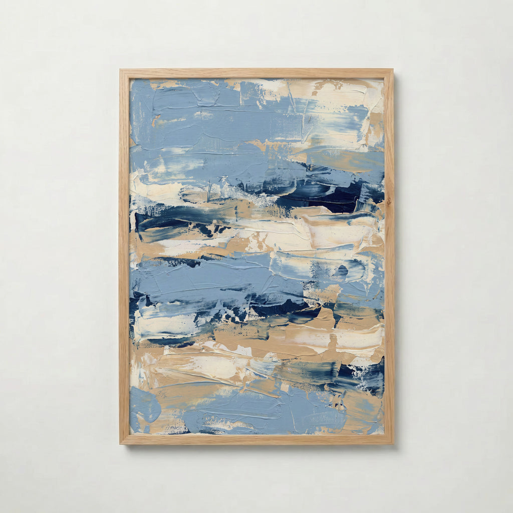 Coastal Strokes Poster – ekram