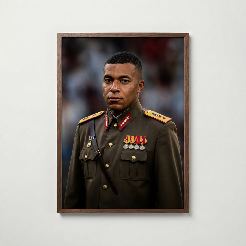 Plakat Dyktator Mbappé