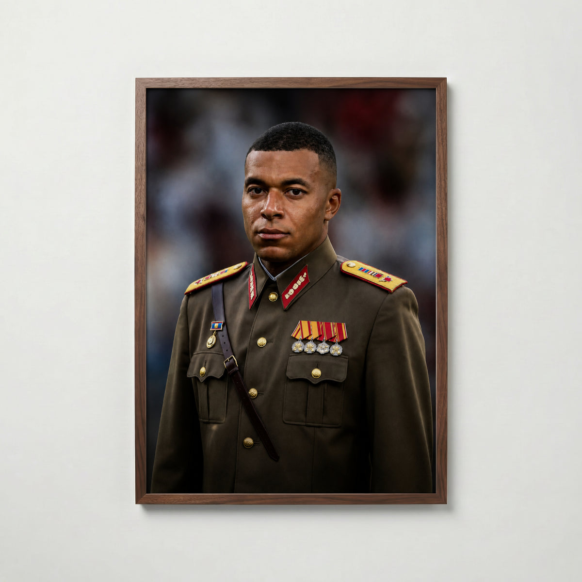 Plakat Dyktator Mbappé