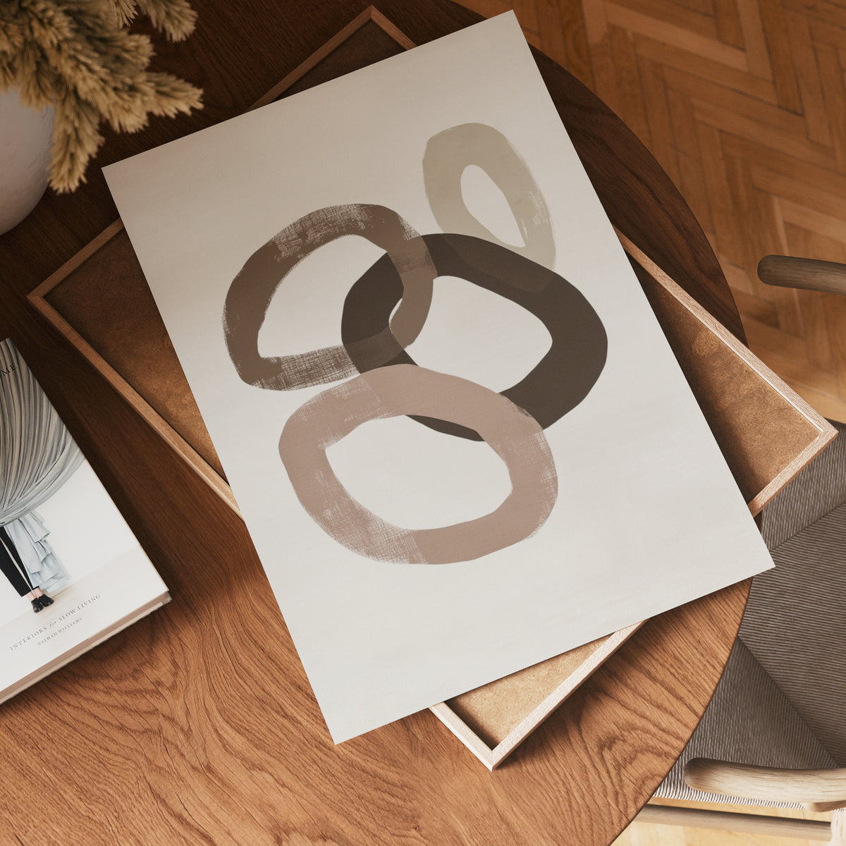 Muted Circles poster visad rakt fram – Bozetto affisch i hög tryckkvalitet i hög tryckkvalitet