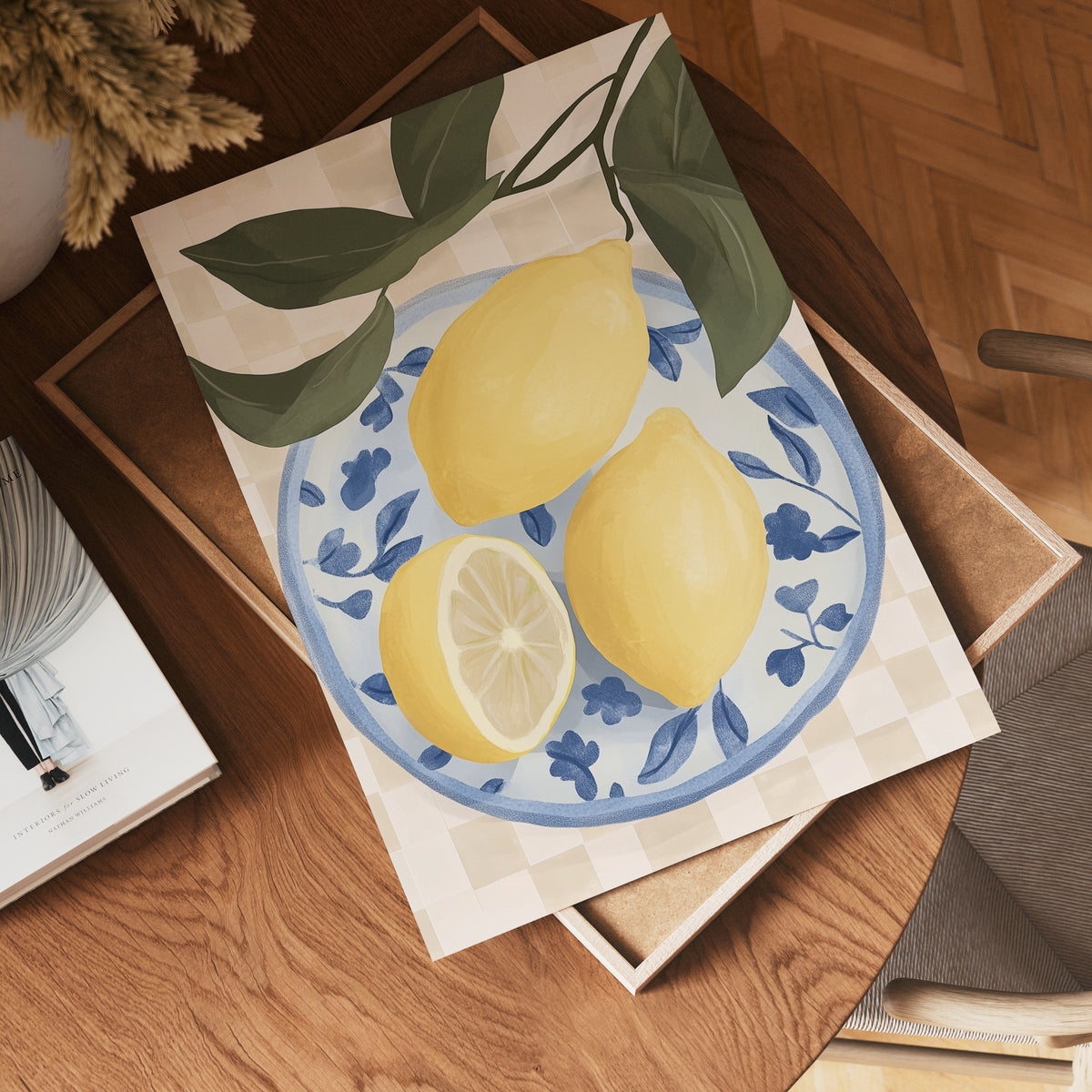 Lemon Table poster visad rakt fram – Bozetto affisch i hög tryckkvalitet i hög tryckkvalitet