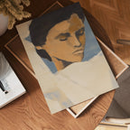 Serene Portrait poster visad rakt fram – Bozetto affisch i hög tryckkvalitet i hög tryckkvalitet