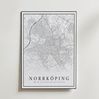 Storleksguide för Norrköping Karta – välj din favoritstorlek och beställ hos Bozetto