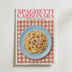 Plakat „Spaghetti carbonara”
