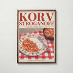 Korv Stroganoff Poster – valnötsram