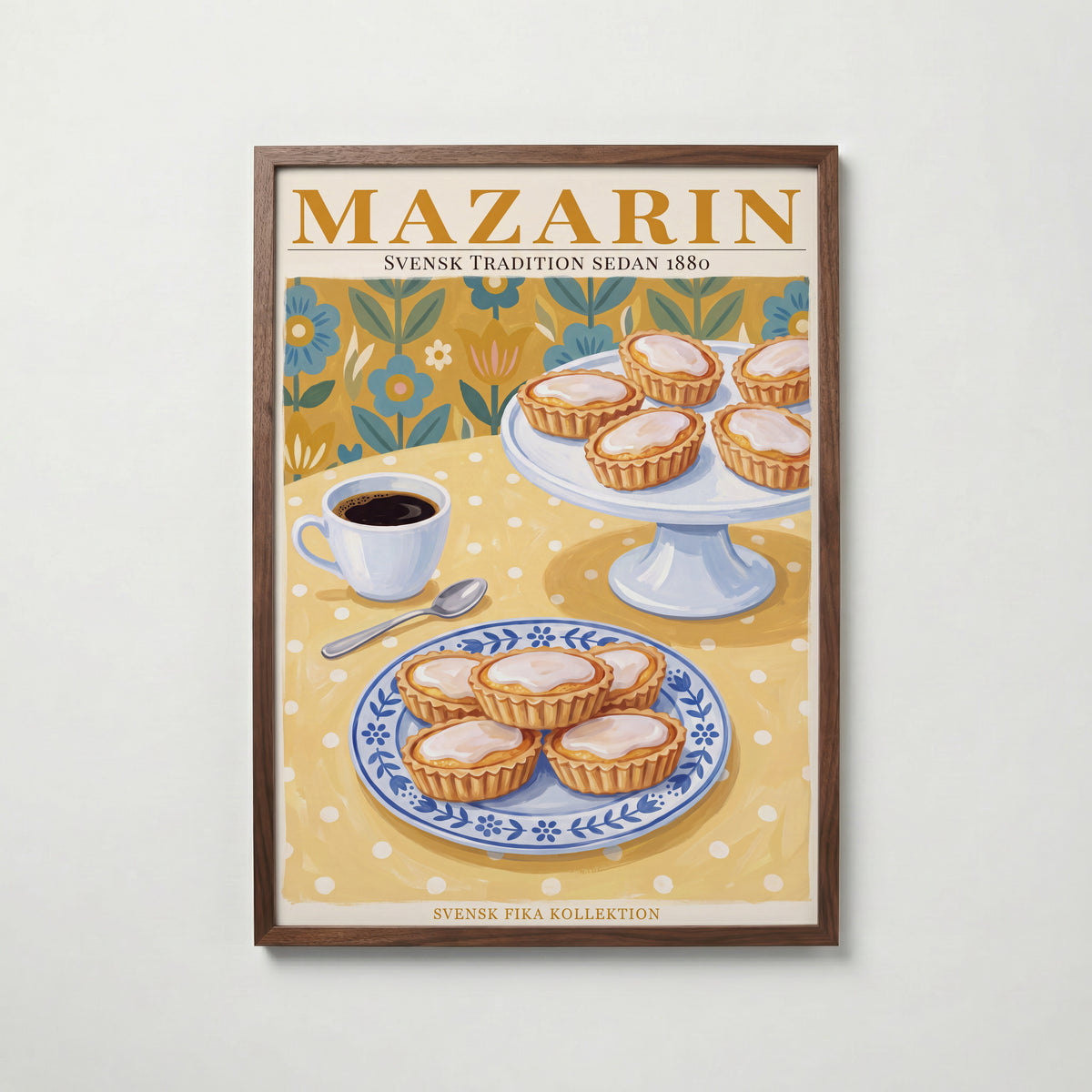 Mazarin Poster – valnötsram