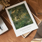 Claude Monet Relaxing In The poster visad rakt fram – Bozetto affisch i hög tryckkvalitet
