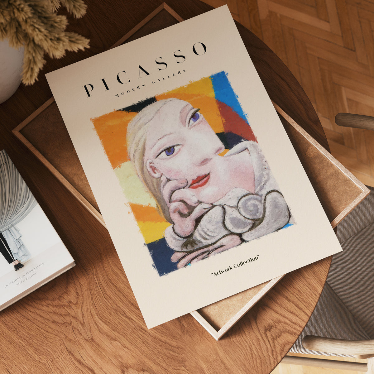Picasso Blonde Portrait – affisch med stilfullt motiv från Bozetto i hög kvalitet