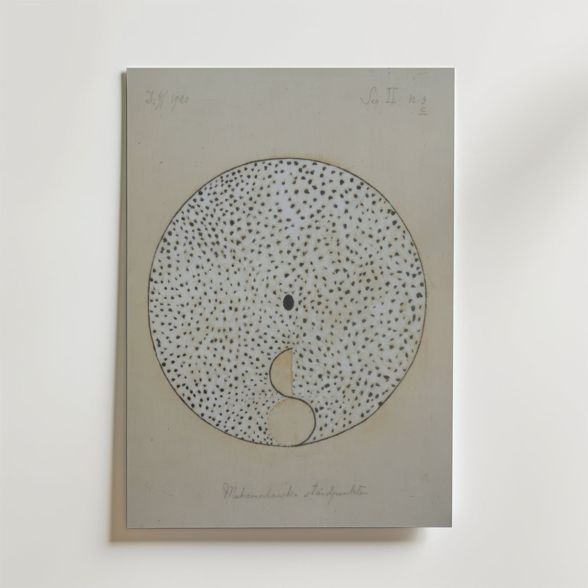 Hilma af Klint The Mohammedan – stilfullt konsttryck från Bozetto, tryckt på matt finpapper