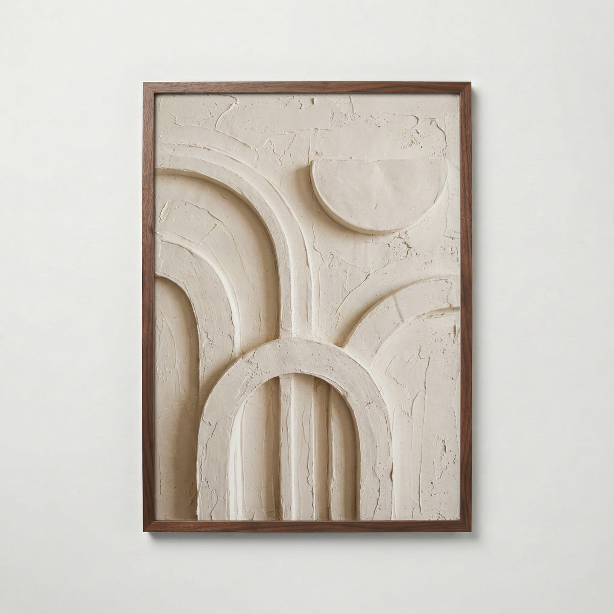 Plaster Arches Poster – valnötsram