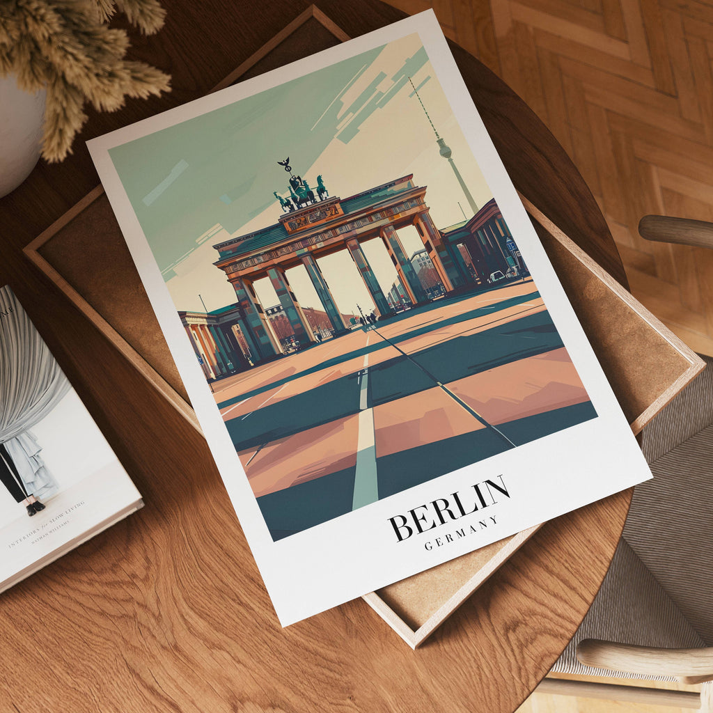 Berlin City Heritage – affisch med snyggt motiv, köp enkelt hos Bozetto i flera storlekar