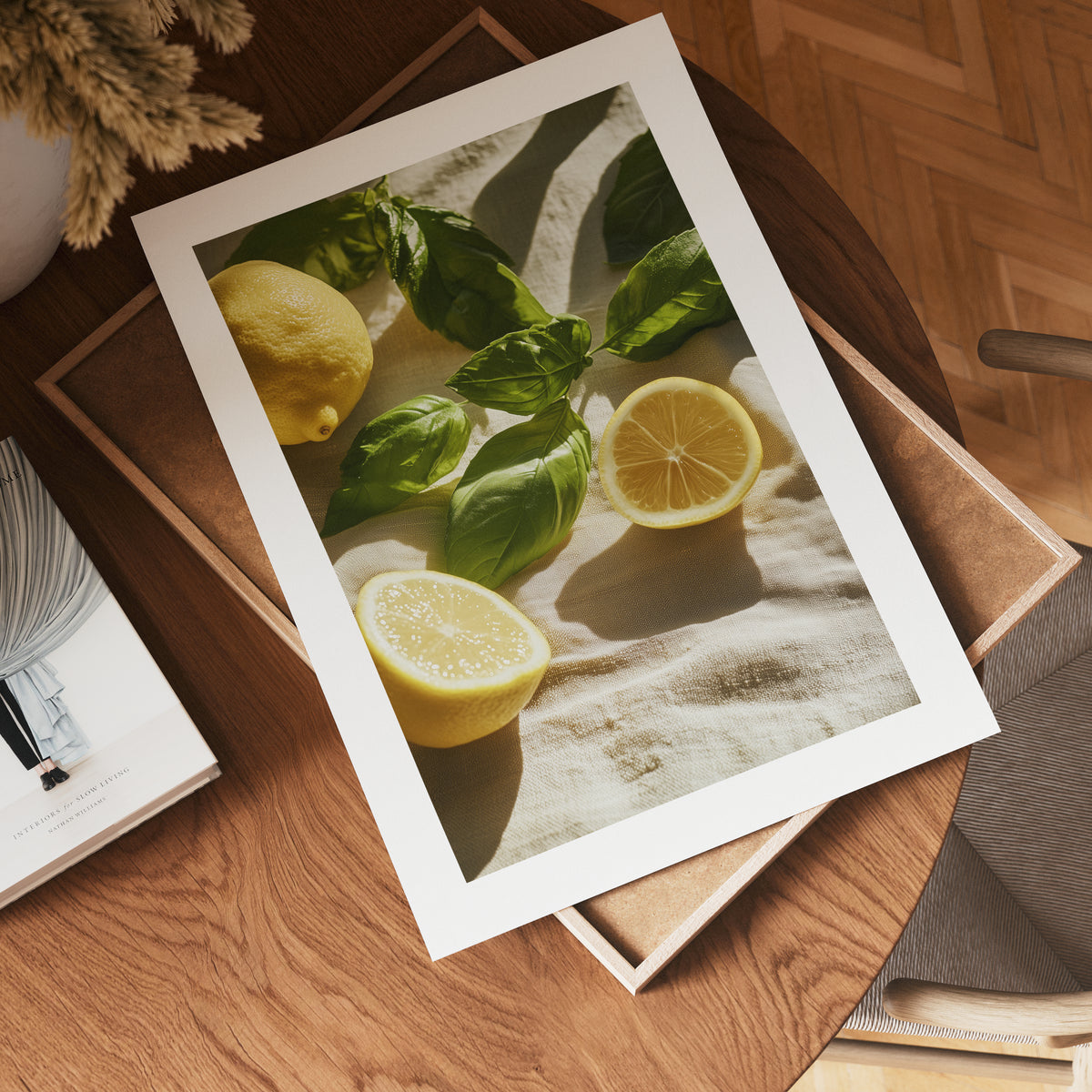 Lemony Herbs poster visad rakt fram – Bozetto affisch i hög tryckkvalitet i hög tryckkvalitet