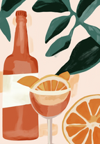 Citrus Spritz Drink – affisch med snyggt motiv, köp enkelt hos Bozetto i flera storlekar