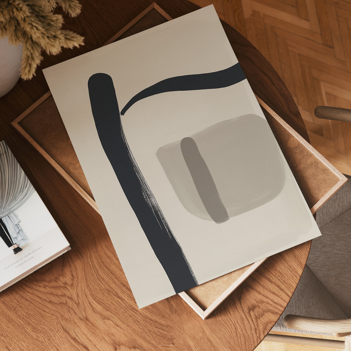 Minimal Abstract – affisch med snyggt motiv, köp enkelt hos Bozetto i flera storlekar