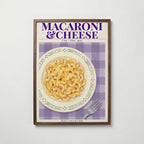 Plakat „Makaron z serem”
