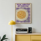 Plakat „Makaron z serem”