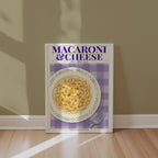 Plakat „Makaron z serem”